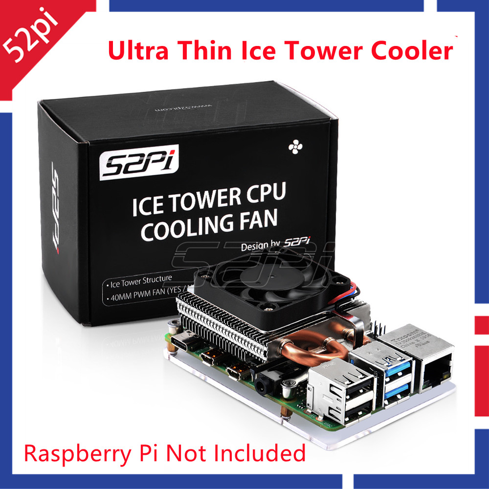 Deskpi Super6C - 52Pi ใหม่ Ultra Thin Ice Tower