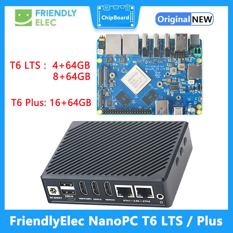 บอร์ด FriendlyElec NanoPC T6 L - Nanopc T6 16Gb บทวิจารณ์และราคา