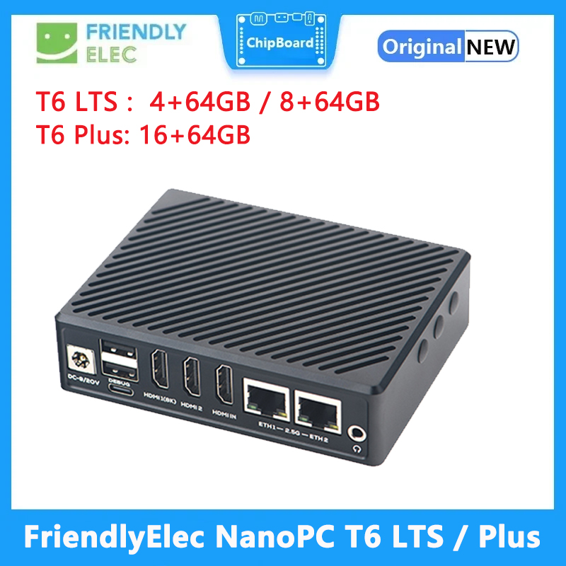 บอร์ด FriendlyElec NanoPC T6 L - Nanopc T6 16Gb บทวิจารณ์และราคา