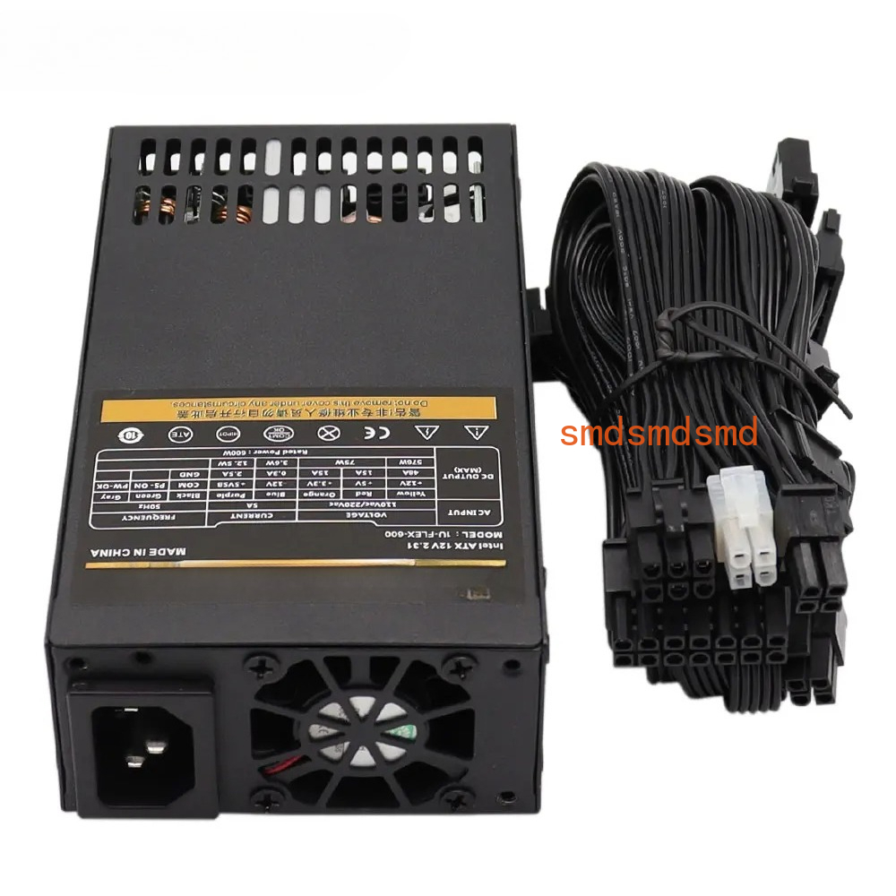 แหล่งจ่ายไฟแบบโมดูลาร์ 600W ขน - Atx Power Supply 1U Flex 500W บทวิจารณ์และราคา