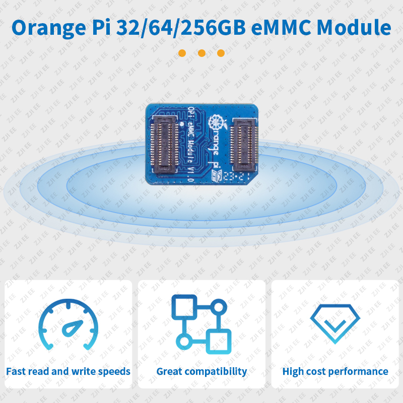 โมดูล Orange Pi EMMC 32GB 64GB - Orange Pi 5 Plus 32Gb บทวิจารณ์และราคา