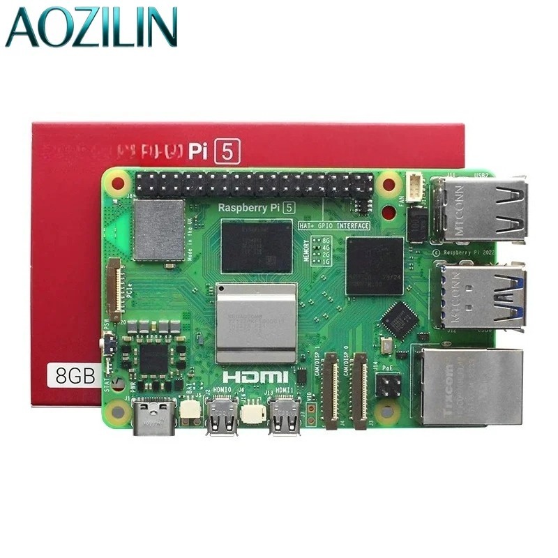 ชุดบอร์ดพัฒนาและเมนบอร์ดสำหรับ - Raspberry Pi 5 8Gb บทวิจารณ์และราคา