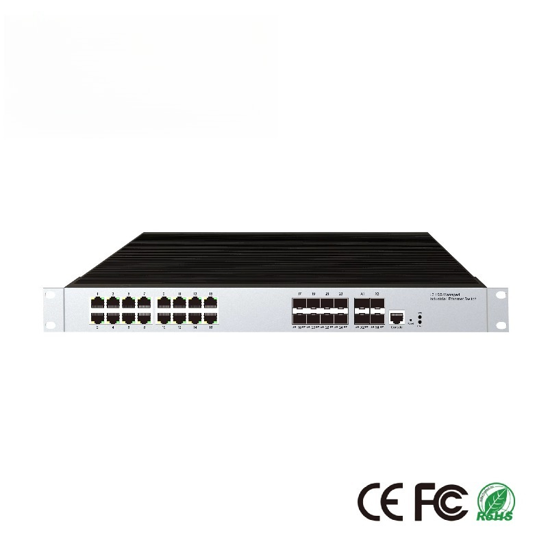 สวิตช์อีเธอร์เน็ตอุตสาหกรรมแบบ - Sfp+ 10G Managed Switch 8 Port บทวิจารณ์และราคา