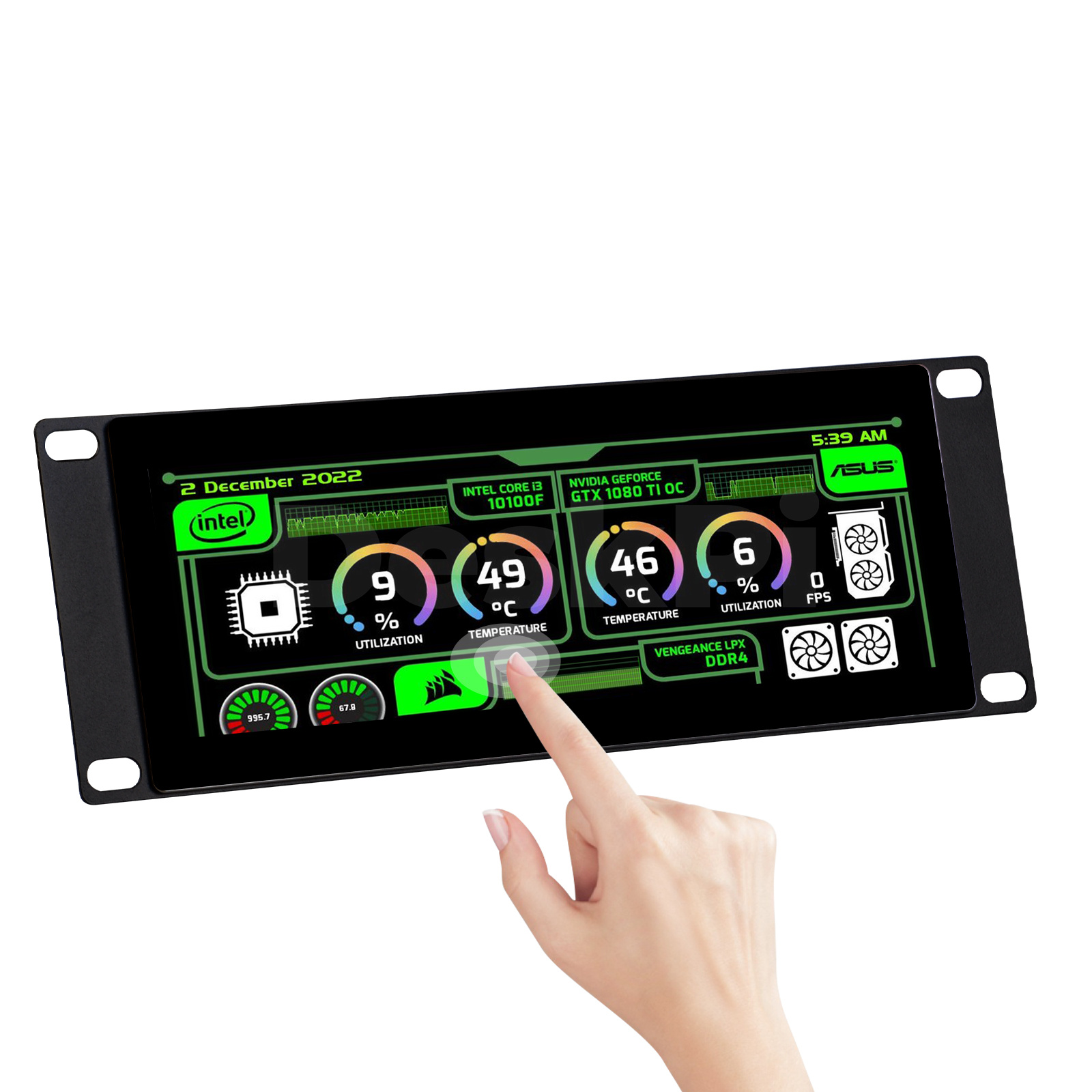 DeskPi หน้าจอสัมผัสขนาด 7.84 น - Deskpi Super6C บทวิจารณ์และราคา