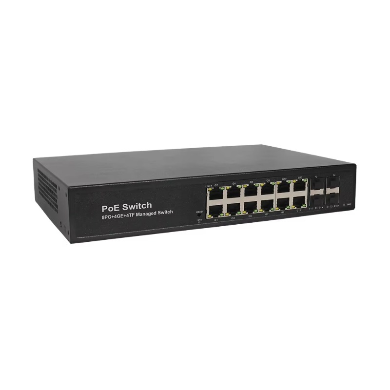 สวิตช์ PoE แบบจัดการ L3 พร้อมพ - Sfp+ 10G Managed Switch 8 Port บทวิจารณ์และราคา