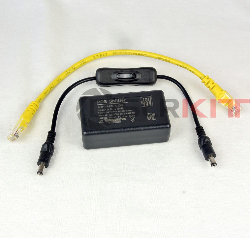 DSLRKIT Gigabit 12V2A Active P - Active Poe Splitter Gigabit 12V 2A บทวิจารณ์และราคา