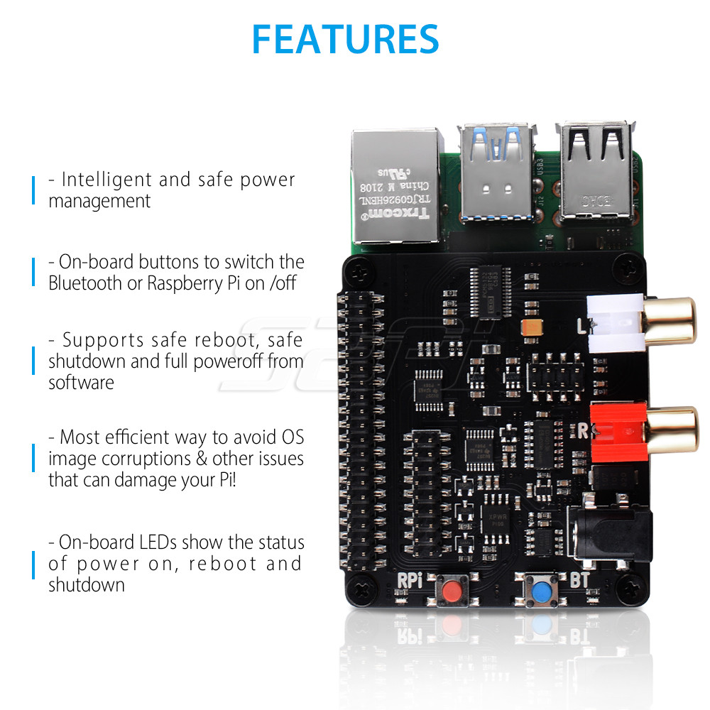 52Pi X930 Bluetooth 5.0 HiFi D - Deskpi Super6C บทวิจารณ์และราคา
