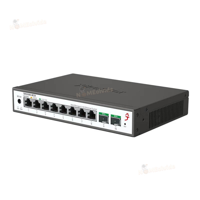 สวิตช์อีเธอร์เน็ตแบบจัดการง่าย - Sfp+ 10G Managed Switch 8 Port บทวิจารณ์และราคา